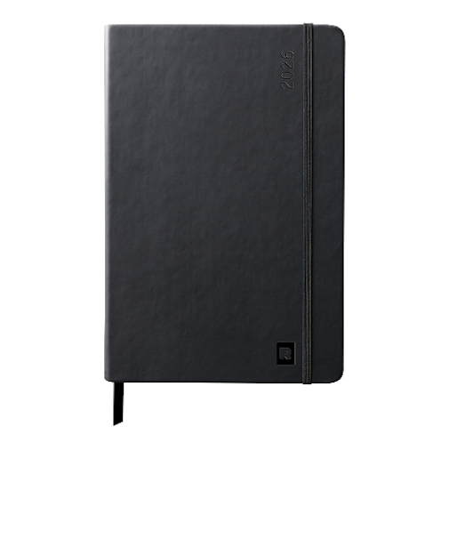 【2026年1月始まり】　ロディア（RHODIA）　ウェブプランナー　A5　ウィークリーレフト　ブラック　月曜始まり