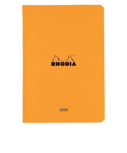 【2025年10月始まり】　ロディア（RHODIA）　ダイアリー　A5　マンスリーブロック　オレンジ　月曜始まり