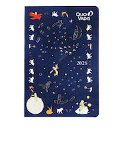 【2025年12月始まり】　クオバディス（QUO　VADIS）　ビジネス　星の王子さま　ウィークリーバーチカル　qv004pp1　シープ　月曜始まり