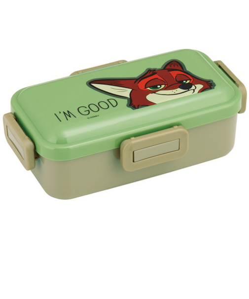 スケーター（Skater）　抗菌食洗機対応　ふわっと弁当箱　530mL　PFLB6AG　ズートピア　ニック