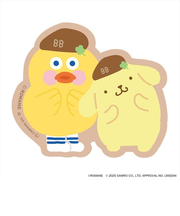 マークス（MARK'S）　PVCステッカー　ブランチブラザーxサンリオコラボ　ダック×ポムポムプリン
