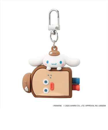 マークス（MARK'S）　PVCキーホルダー　ブランチブラザーxサンリオコラボ　トースト×シナモロール