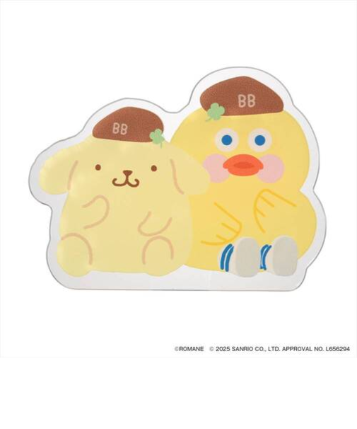 マークス（MARK'S）　アクリルクリップ　ブランチブラザーxサンリオコラボ　ダック×ポムポムプリン