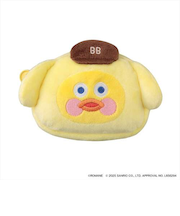 マークス（MARK'S）　フェイスポーチ　ブランチブラザーxサンリオコラボ　ダック×ポムポムプリン