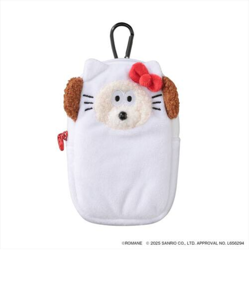 マークス（MARK'S）　アクスタポーチ　ブランチブラザーxサンリオコラボ　パピー×ハローキティ