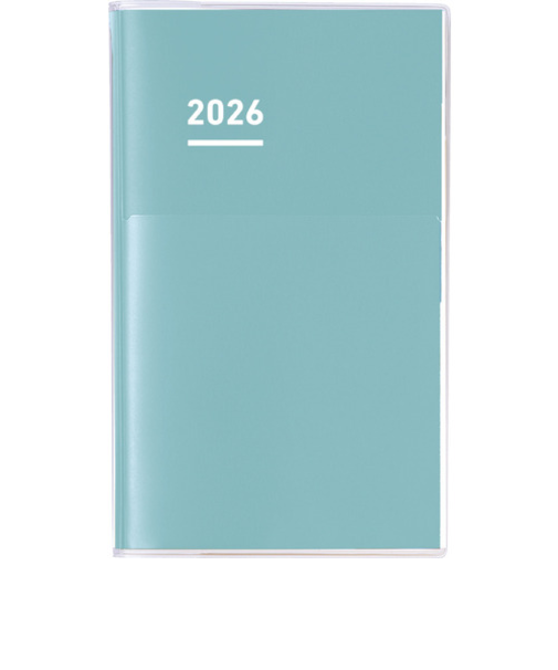 【2025年11月始まり】　コクヨ（KOKUYO）　ジブン手帳　DIARY　Ａ5スリム　ウィークリーバーチカル　ニ-JCD1G-26　グリーン　月曜始まり