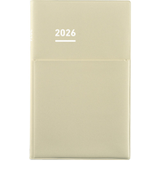 【2025年12月始まり】　コクヨ（KOKUYO）　ジブン手帳Biz　Ａ5スリム　ウィークリーバーチカル　ニ-JB1LS-26　ライトベージュ　月曜始まり