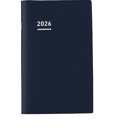【2025年12月始まり】　コクヨ（KOKUYO）　ジブン手帳Biz　Ａ5スリム　ウィークリーバーチカル　ニ-JB1DB-26　マットネイビー　月曜始まり