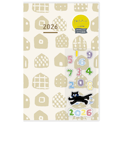【2026年1月始まり】　コクヨ（KOKUYO）　ジブン手帳DAYs　Ａ5スリム　デイリー1日1ページ　ニ-JD1L2-26　SOU・SOU　アイボリー　月曜始