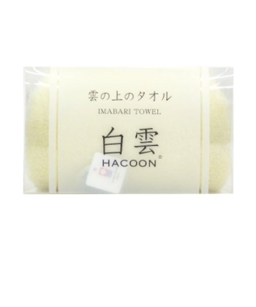 森商事　白雲フェイスタオル　クリーム