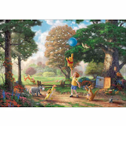 テンヨー　ステンドアートジグソーパズル　「WinnieThePooh2」　DSG-500-649　ぎゅっと500ピース