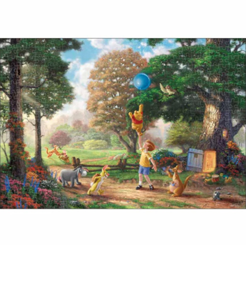 テンヨー　ステンドアートジグソーパズル　「WinnieThePooh2」　DSG-500-649　ぎゅっと500ピース
