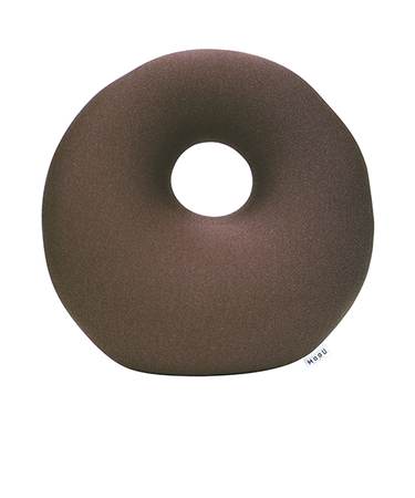 モグ（MOGU）　プレミアムホールクッション　ウッドブラウン