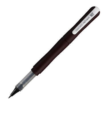 呉竹　ZIG　Letter　Pen　ココイロ（COCOIRO）　極細　LPCF010-06　ボルドーレッド