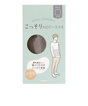 粧美堂（SHOBIDO）　こっそりHOTはらまき　メンズ　グレー