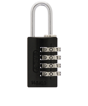 アバス（ABUS）　可変式南京錠　145－4D　20mm　ブラック