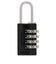 アバス（ABUS）　可変式南京錠　145－4D　20mm　ブラック