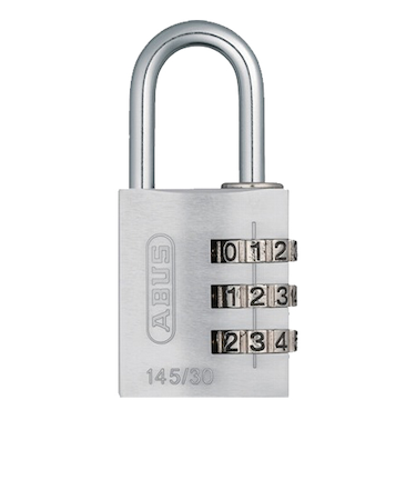 アバス（ABUS）　マイカラー可変式南京錠　145／30　シルバー