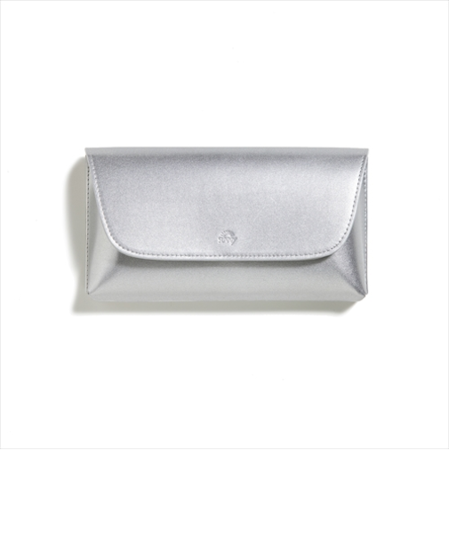 いろは出版　SUNNY　フラットペンポーチ　silver