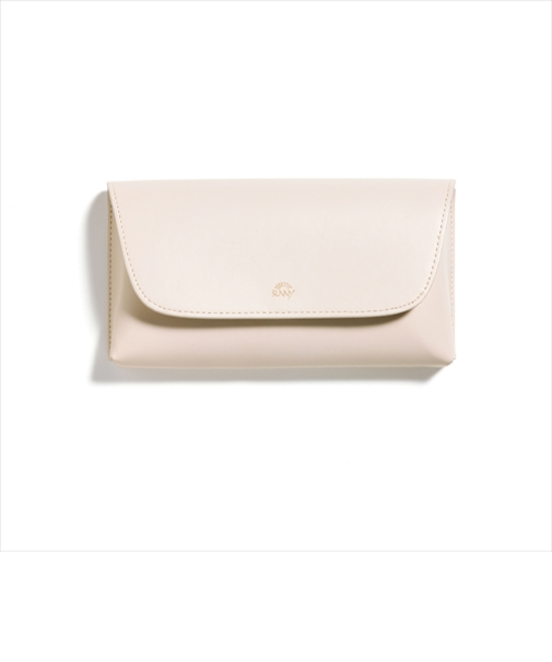 いろは出版　SUNNY　フラットペンポーチ　amber　white