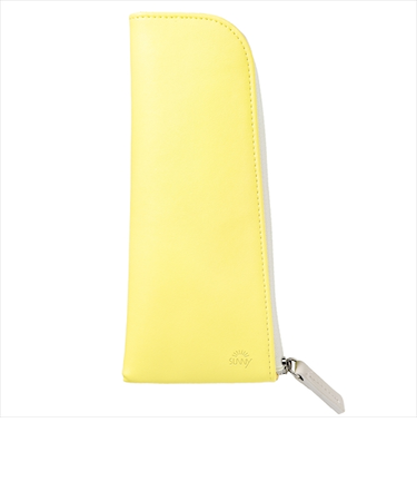 いろは出版　SUNNY　フラット　ペンケース　イエロー