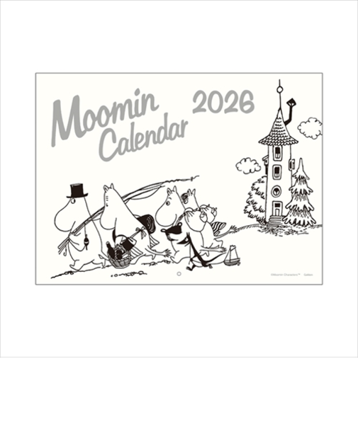 【2026年版・壁掛】 学研ステイフル ムーミン 大判カレンダー AM16010