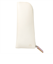 いろは出版　SUNNY　フラット　ペンケース　アンバーホワイト