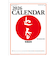 【2026年版・壁掛】　全協　高級文字月表　ND-111