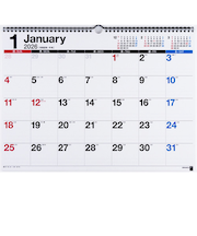 【2026年版・壁掛】　高橋書店　エコカレンダー壁掛　A3　E16