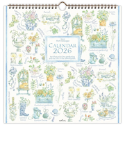 【2026年版・壁掛】　ホールマーク（Hallmark）　リングカレンダー　大　ハーブカタログ