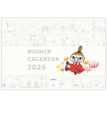 【2026年版・壁掛】　ホールマーク（Hallmark）　二つ折りカレンダー　小　ムーミン　リトルミイ