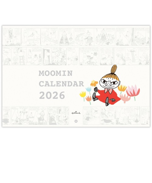 【2026年版・壁掛】　ホールマーク（Hallmark）　二つ折りカレンダー　小　ムーミン　リトルミイ