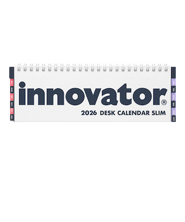 【2026年版・卓上】　イノベーター（innovator）　カレンダー　スリム　31400
