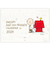 【2026年版・壁掛】　ホールマーク（Hallmark）　二つ折りカレンダー　小　スヌーピー　ピーナッツ