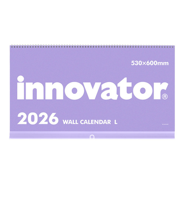 【2026年版・壁掛】　イノベーター（innovator）　カレンダー　L　31396