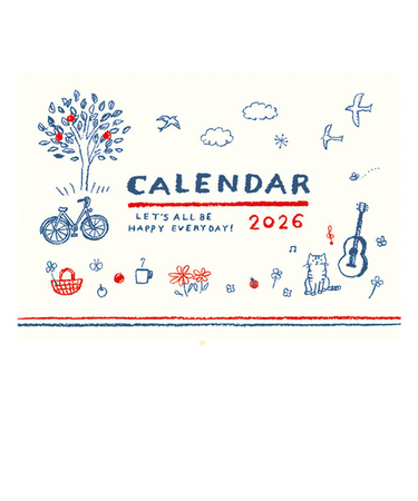 【2026年版・壁掛】　リュリュ　イラストライフカレンダー　CK-2605