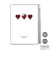 【2025年10月始まり】 カミオジャパン スヌーピー(スライダーポケット) B6 ウィークリーレフト 3306345 ハートとスヌーピー 月曜始まり