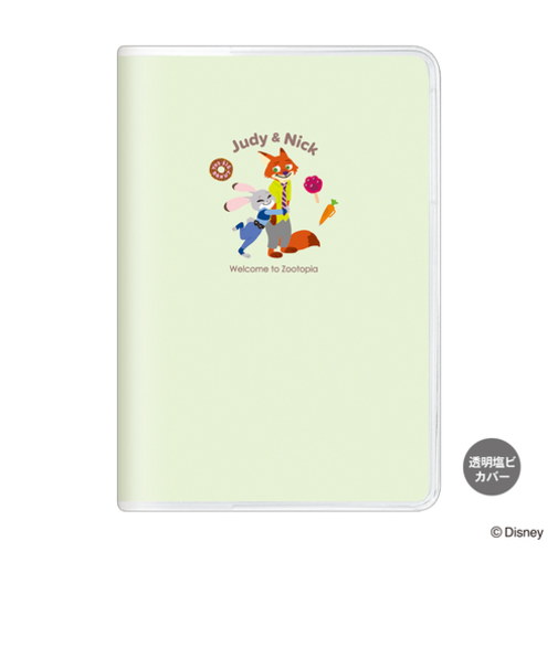 【2025年10月始まり】　カミオジャパン　ディズニー　B6　マンスリーブロック　3306330　ズートピア　月曜始まり