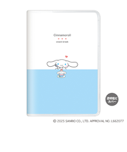 【2025年10月始まり】　カミオジャパン　サンリオキャラクターズ　B6　マンスリーブロック　3306350　snack　break/ブルー　月曜始まり