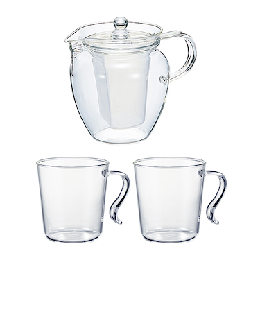 【お買い得】　ハリオ（HARIO）　茶々なつめセット