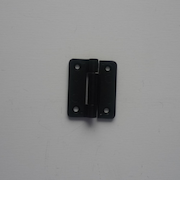 コニビオラ　フリーストップ丁番　黒　H－204　20mm　2ヶ入