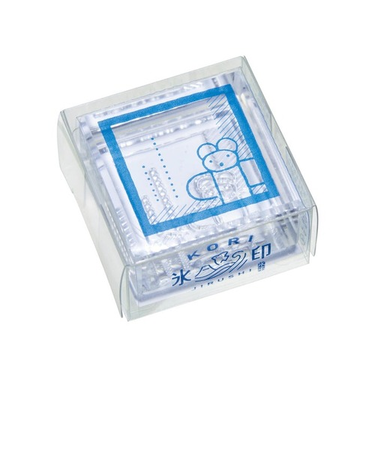 キングジム（KING　JIM）　透明スタンプ「氷印」　大サイズ　CLSA33－004　マドベ