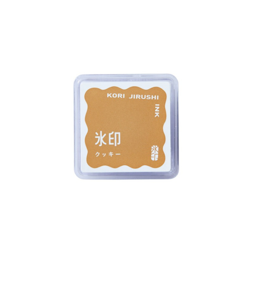 キングジム（KING　JIM）　透明スタンプ「氷印」　スタンプパッド　CLP－004　クッキー