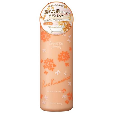 ベキュアハニー（VECUA　Honey）　ワンダーハニー　湯上りうるおいボディミルク　ピュアキンモクセイ　240g