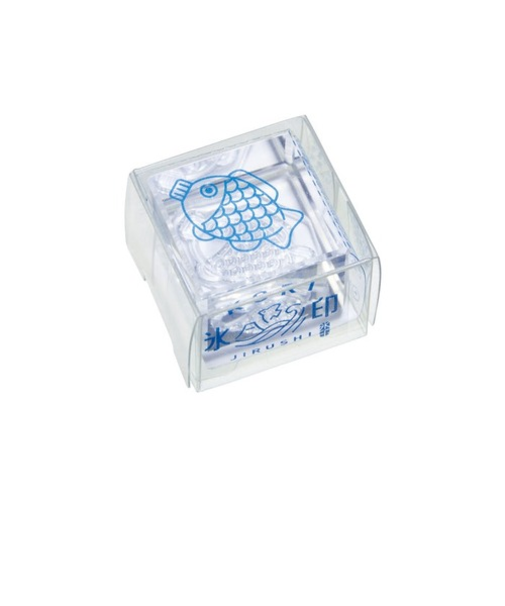 キングジム（KING　JIM）　透明スタンプ「氷印」　小サイズ　CLSA22－005　ショウユイレ