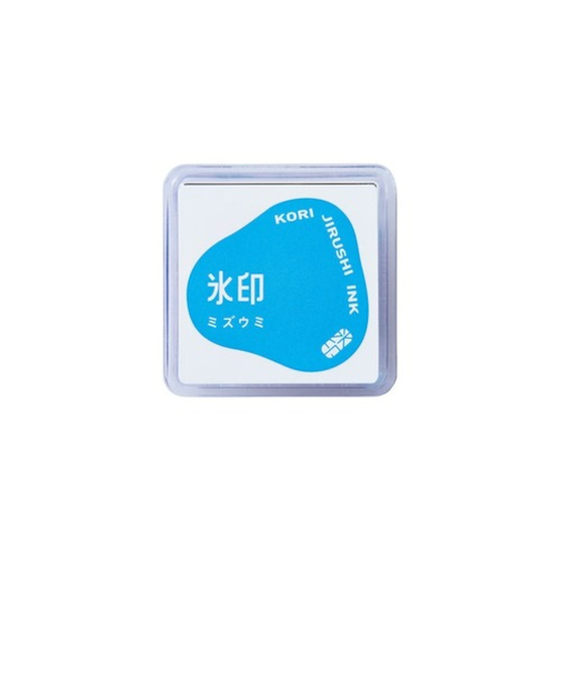 キングジム（KING　JIM）　透明スタンプ「氷印」　スタンプパッド　CLP－001　ミズウミ