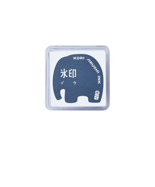 キングジム（KING　JIM）　透明スタンプ「氷印」　スタンプパッド　CLP－008　ゾウ