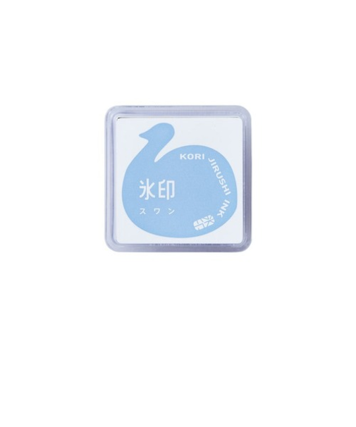 キングジム（KING　JIM）　透明スタンプ「氷印」　スタンプパッド　CLP－007　スワン