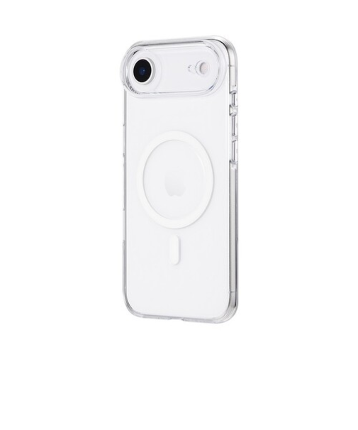 【iPhoneAir】　ルプラスネクスト（LEPLUS　NEXT）　超透明ハードケース　「MASTER　CLEAR　mag」　クリア／ホワイト