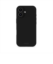 【iPhone17】　ホールディット（holdit）　シリコンケース　16795　黒